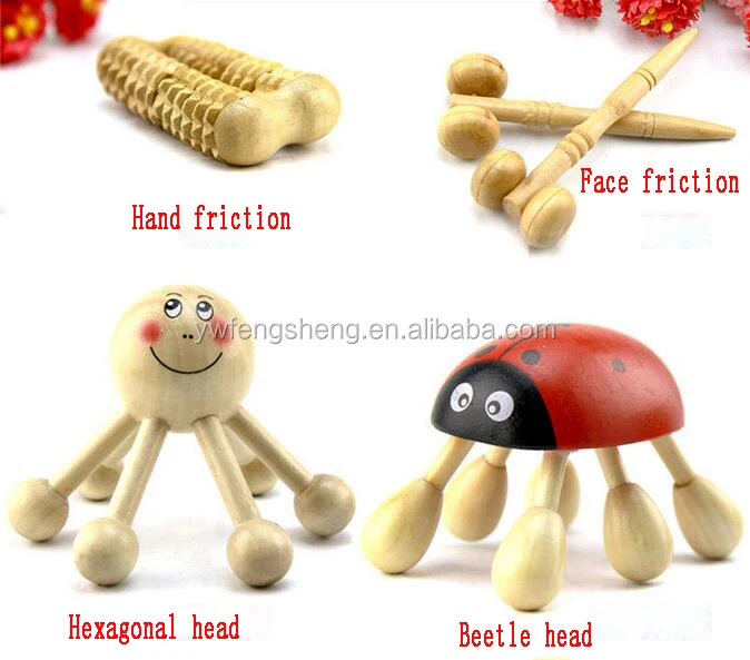 wooden massager d