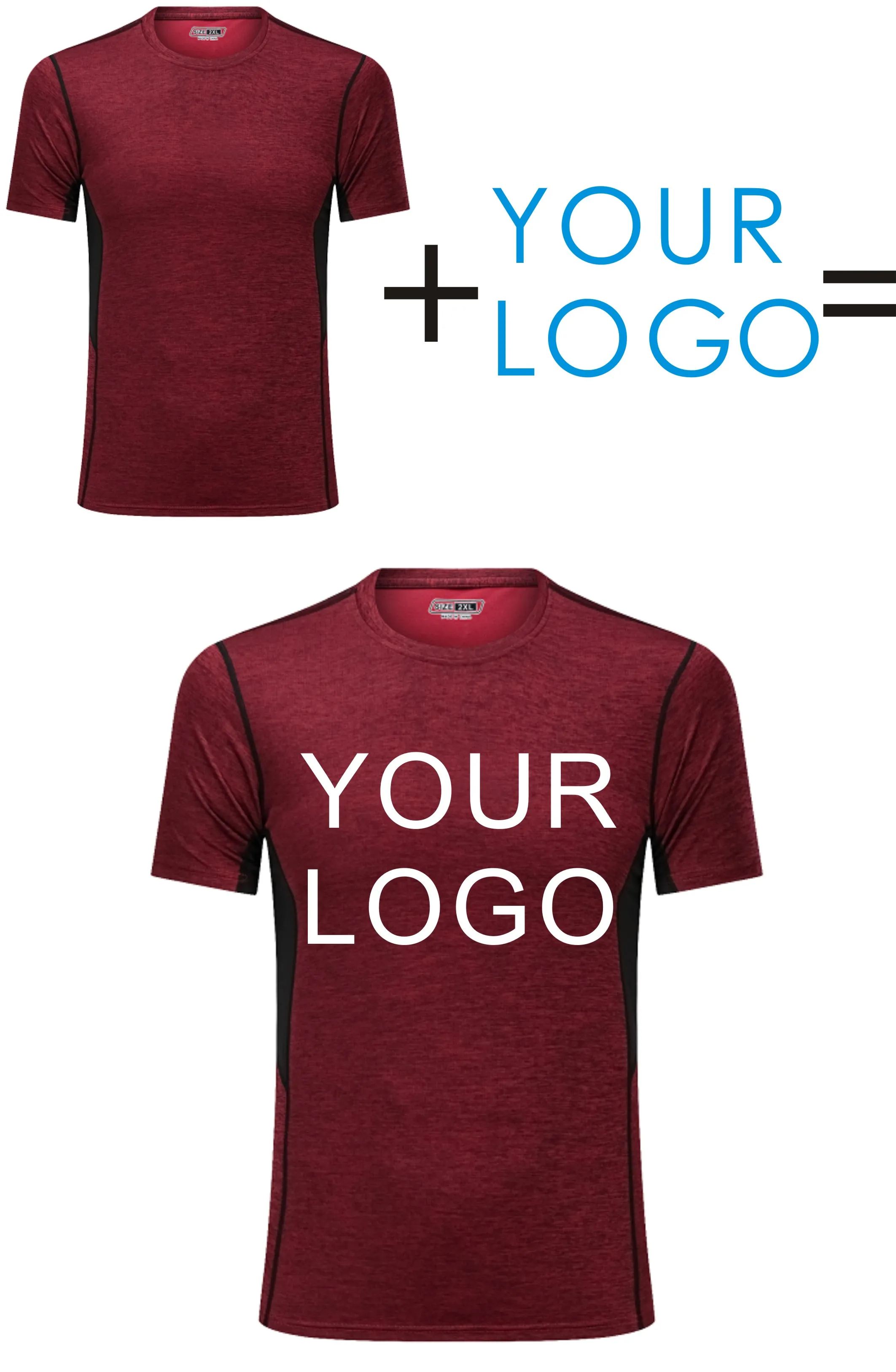 Custom Printing Logo Dry-fit Polyester T Shirt Men Sport Gym Tshirt Tee Shirt - Buy Polyester T 