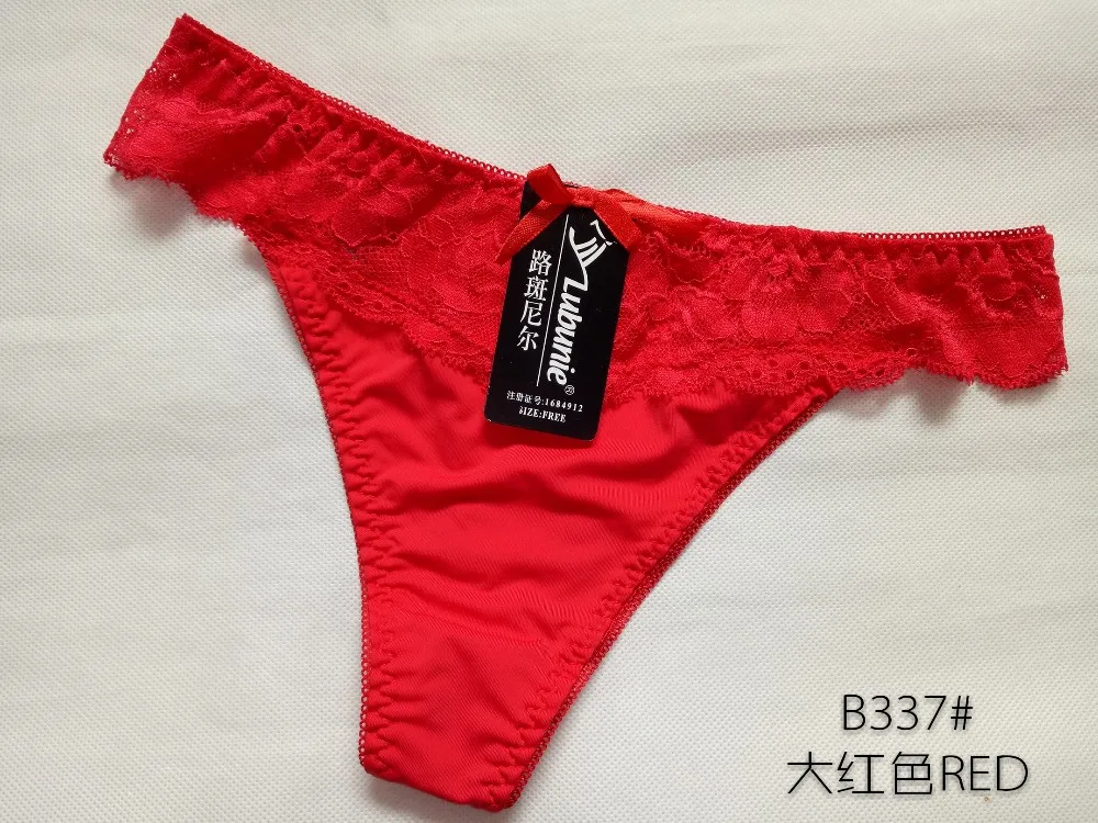 Lubunie 337 Women Underwear Sexy G String Ladies Panty Sexy Lace Thongs