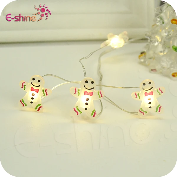 Christmas Holiday Little Snowman Led Copper Wire Transparent Led String ...