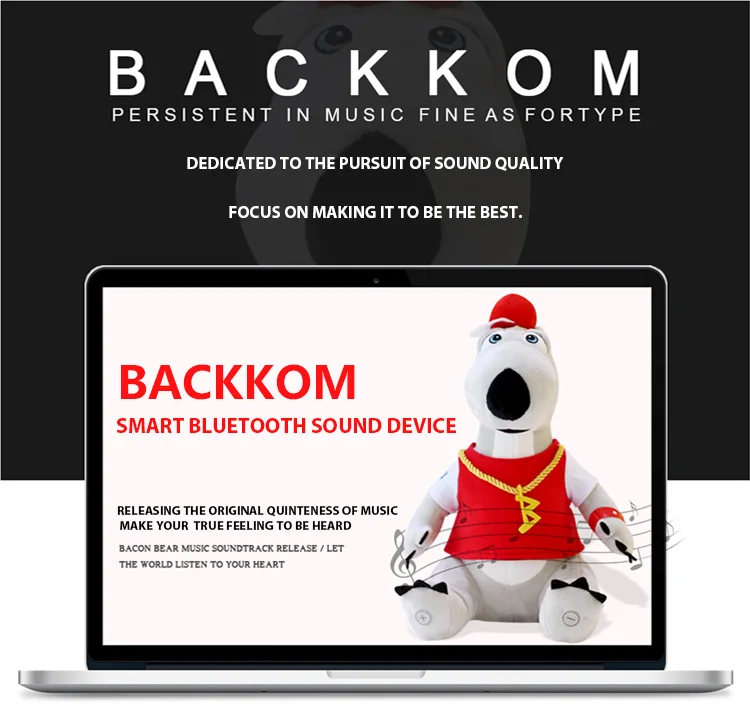 Newest design customized musical plush robot toy for baby