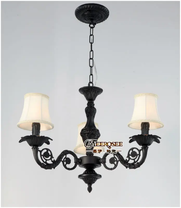 Meerosee Mini Chandelier Shades Petite Antique Black