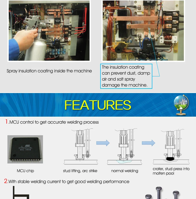 2019 Latest popular Stud welding machine huayuan