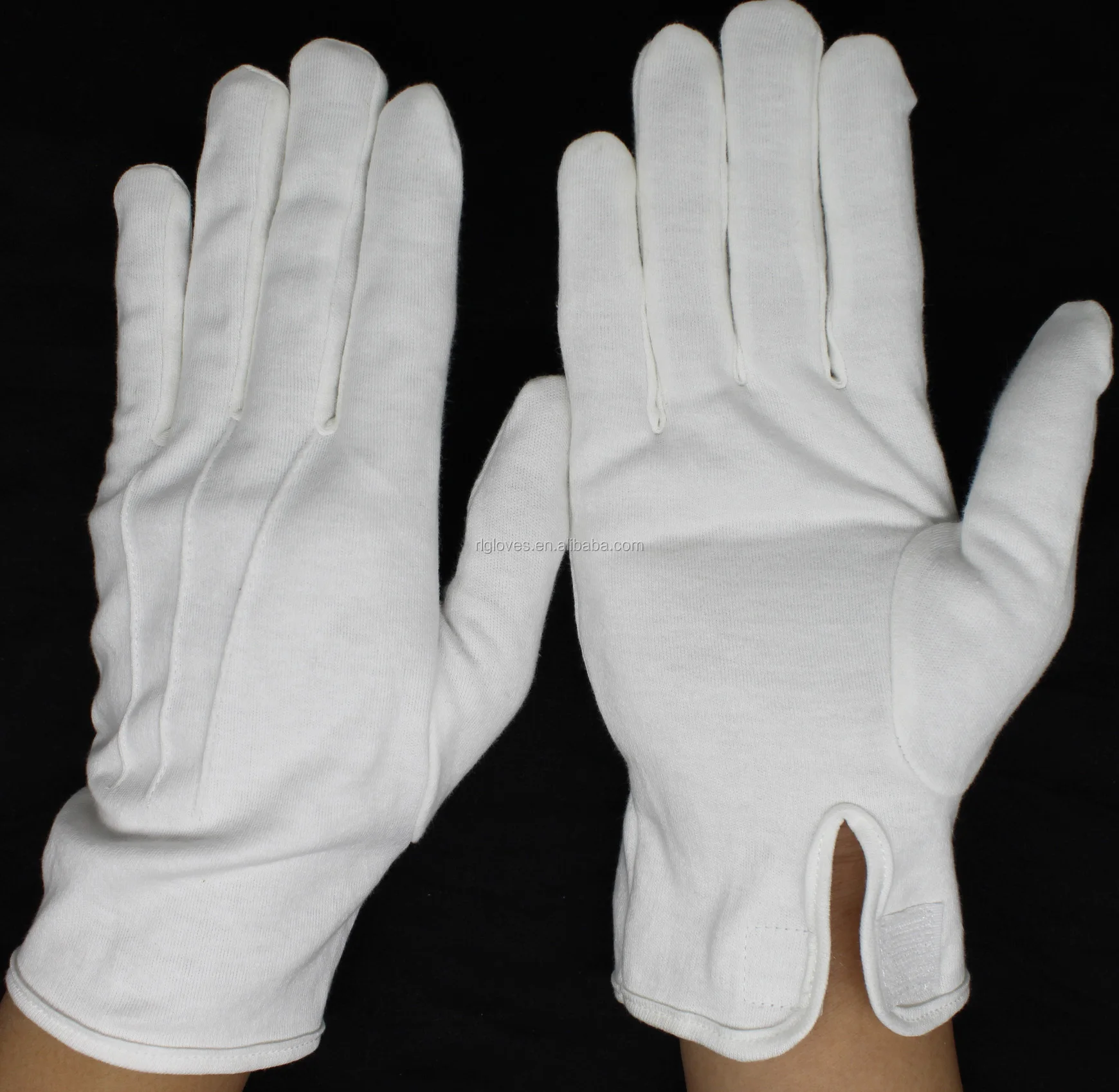 Ceremonial Uniform White Cotton Military Parade Army Gloves - Buy ...