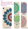 Soft TPU Mandala Case Rubber Flexible Slim Skin Scratch Resistant Cover Shell For iPhone7 Plus