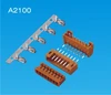 UL approved 2.00mm pitch wire to board mental pole electrical connector replaces JAE IL-S
