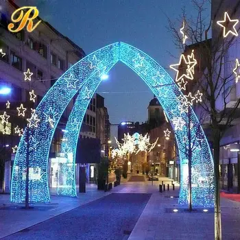 Outdoor Lighted Led Arch Christmas Decorations - Buy Christmas