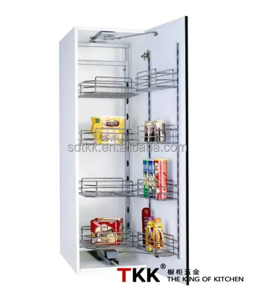 Soft Stop Half Tandem Pantry Unit Kitchen Cabinet Pull Out Wire