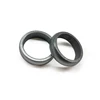 Custom silicone metallic looking gold silver mens women silicone rubber finger wedding bands rings with embossed debossed logo