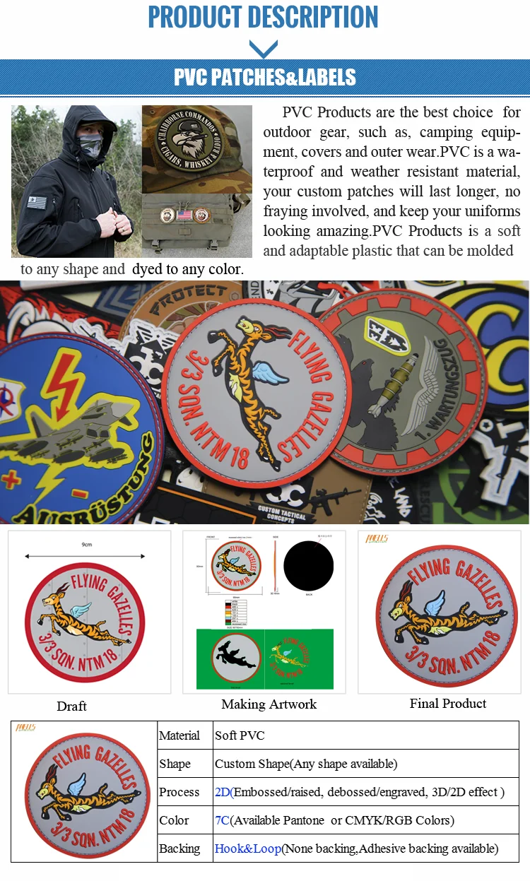 Custom Sublimated Patches ⋆ Sienna Pacific