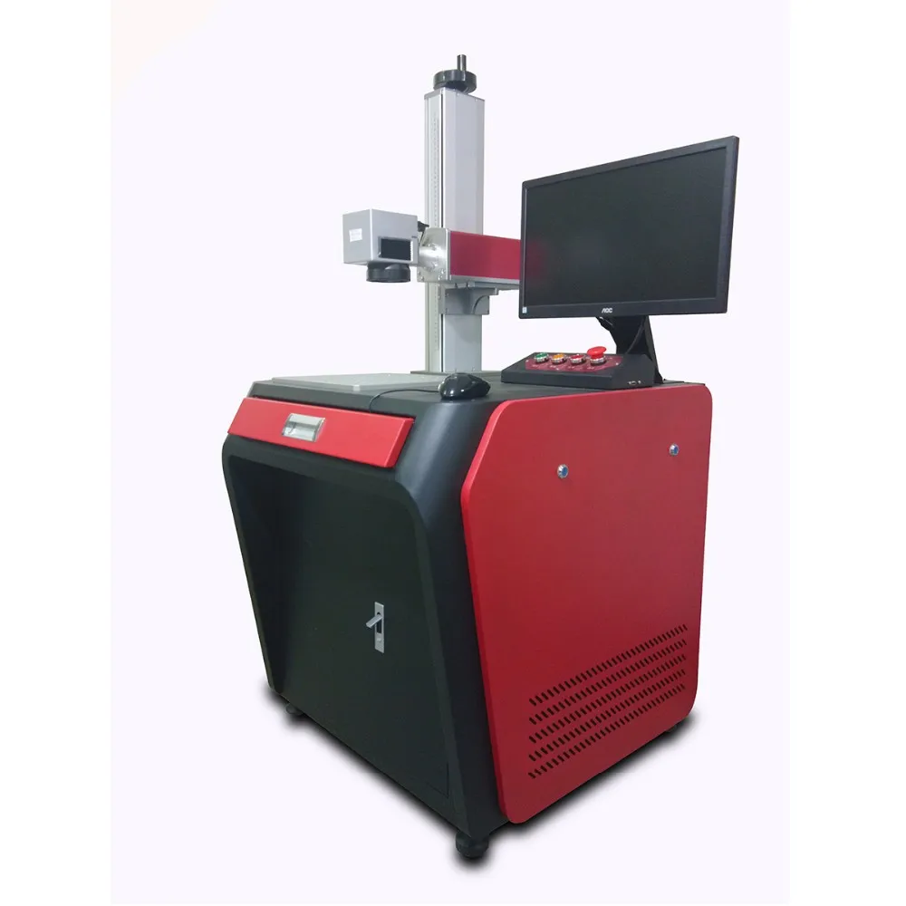 20w 30w 50w Metal Fiber Laser Marking Machine For Surgical Instruments