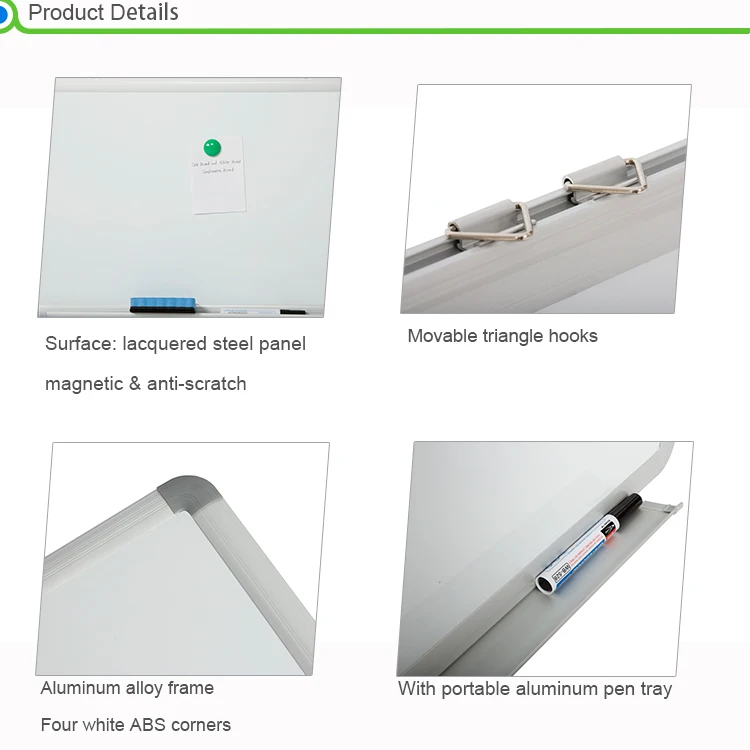 Most Popular Classroom Teaching Writing Magnetic White Board With