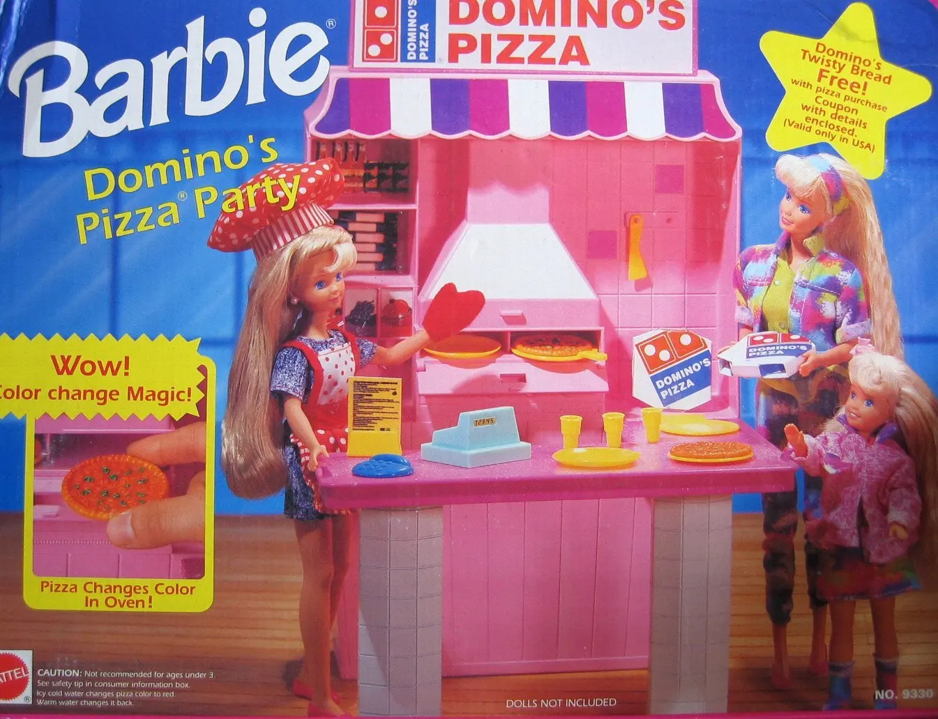 barbie doll pizza set