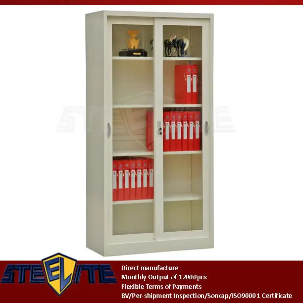 Vertical Tall Lab Metal Storage Cabinets Slide Doormetal 4 Tier 2 Glass Swing Doors Office Stainless Steel Book Display Cabinet Buy Vertical Tall