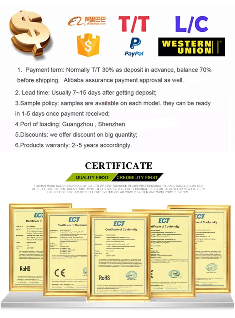 1KW 3KW 5KW Off-Grid Solar Power System/Home Solar Panel Kit 3000W 5000W 10KW Sun Battery