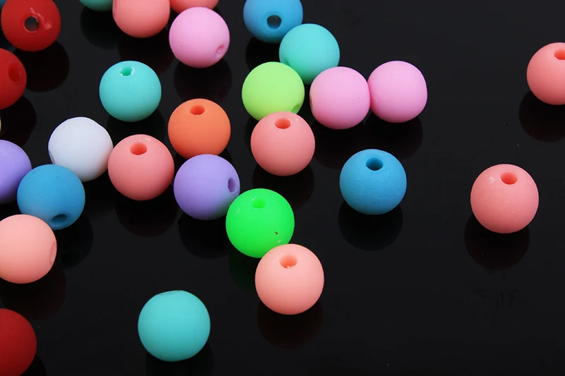 All Kind Of Mixed Color Diy Soft Spiky Silicone Rubber Beads For