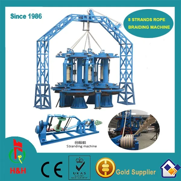 8 Strands Big Rope/tow Rope Braiding Machinery - Buy 8 Strand ...
