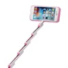 Fashion Aluminum Selfie Stick Case+Bluetooth Remote Control Case For Iphone 7 6s Plus Phone Extendable Monopod Shell Cover Case