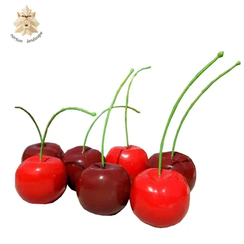 Garden Decor Cherry Resin Fruit Sculpture For Ntfv 131y Fibergl Decoration Ceramic Garden Decor Cherry Resin Fruit Sculpture For Ntfv 131y Fibergl Decoration Ceramic