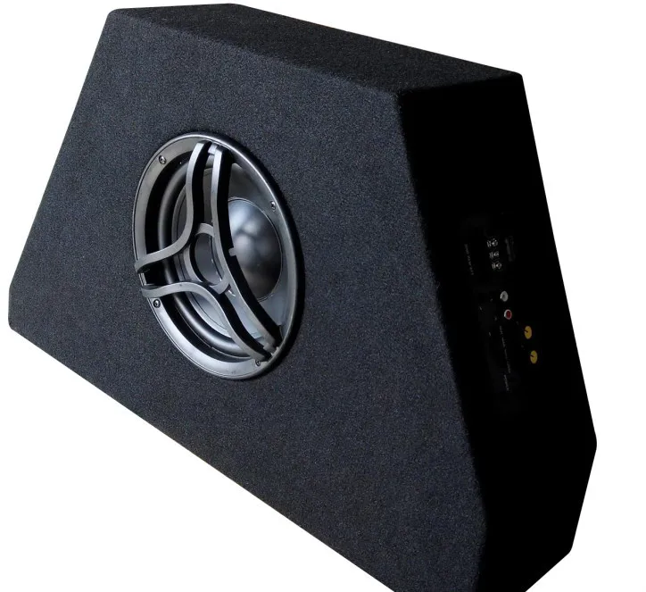 Inex 8 20cm MDF Black Sealed Car Audio Speaker Sub Subwoofer Bass Box Enclosure 8L 