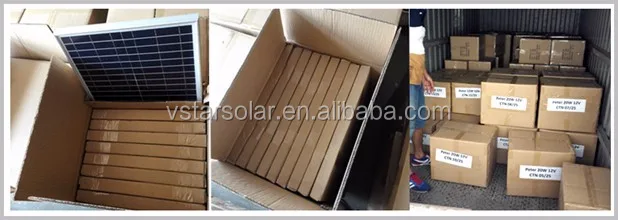 high quality solar panel package