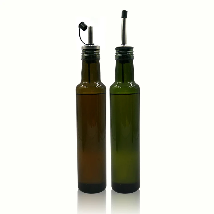 250ml Antique Glass Olive Oil Spray Bottle With Spout For Cooking Oil Buy Olive Oil Spray