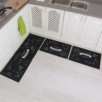 china supplier popular non-slip printing kitchen floor mats - buy