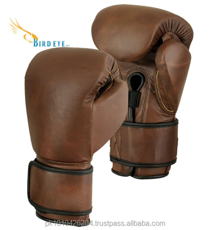 boxing gloves real leather