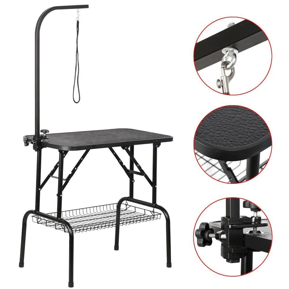 Affordable Dog Grooming Table Arm Get Quotations · Yaheetech Professional Adjustable Portable Dog Pet Grooming Table W-arm U0026 Noose U0026 Mesh Tray Affordable Dog Grooming Table Arm Get Quotations · Yaheetech Professional Adjustable Portable Dog Pet Grooming Table W-arm U0026 Noose U0026 Mesh Tray