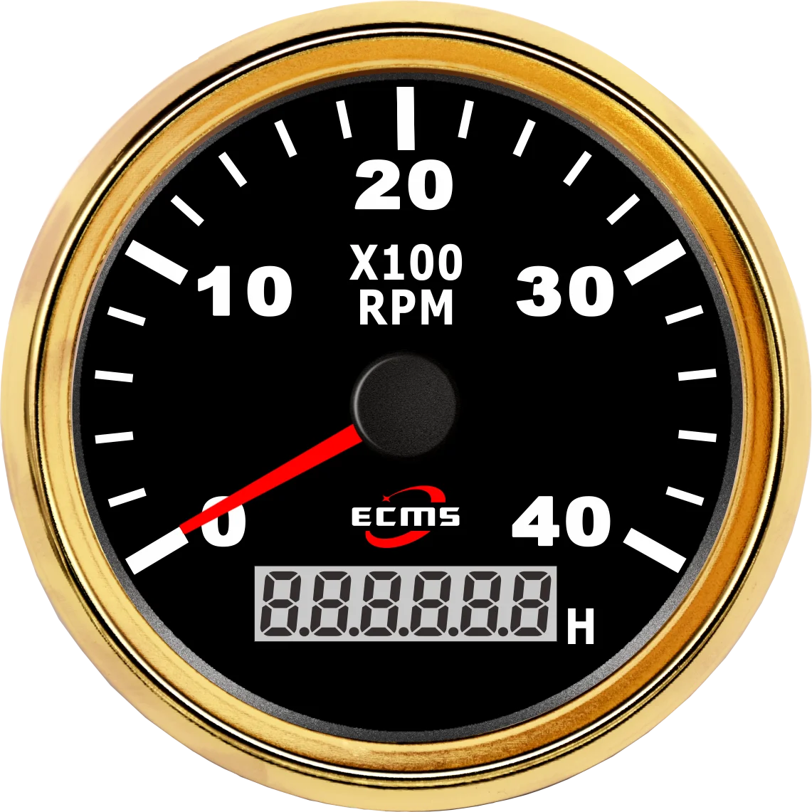 Black 85mm 4000 Rpm Gauge Meter Diesel Engine Tachometer Buy Analog