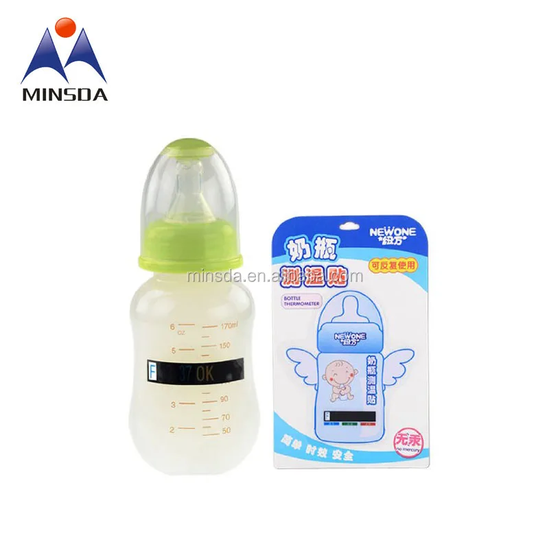 Temperature Test Strip Milk Bottle Measuring Card Thermometer Sticker LED 