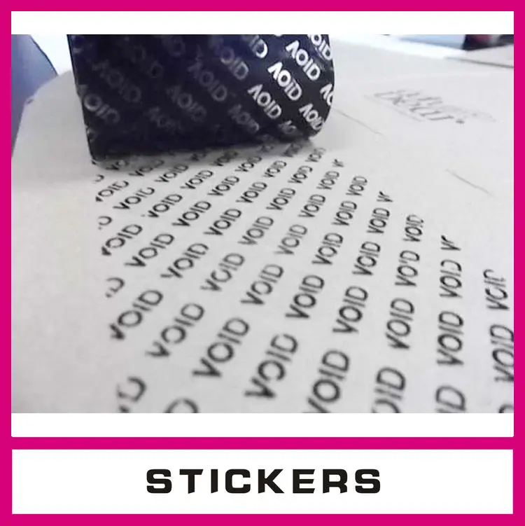 Custom 6mm Round Destructible Calibration Void Stickers,Warranty Void If Broken Label,Self