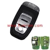 Honrow 3 button remote key with 434mhz For Audi A6, A8, Q3,Q5,Q7, only your remote key is like this, all remote key can use