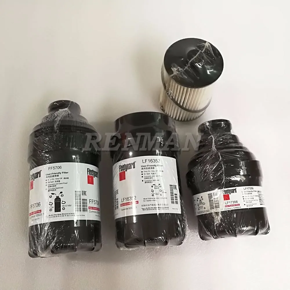 Cummins Lube Oil Filter LF16352 for FOTON Aumark ISF 3.8 engine filter ...
