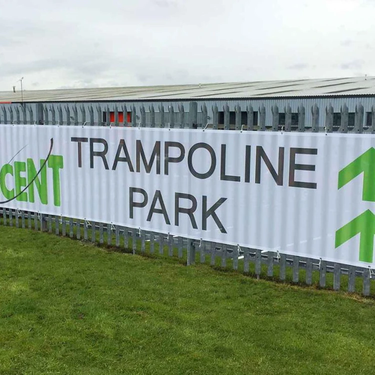 Building Site Signs Mesh Banner Construction Scaffold Fence Wraps