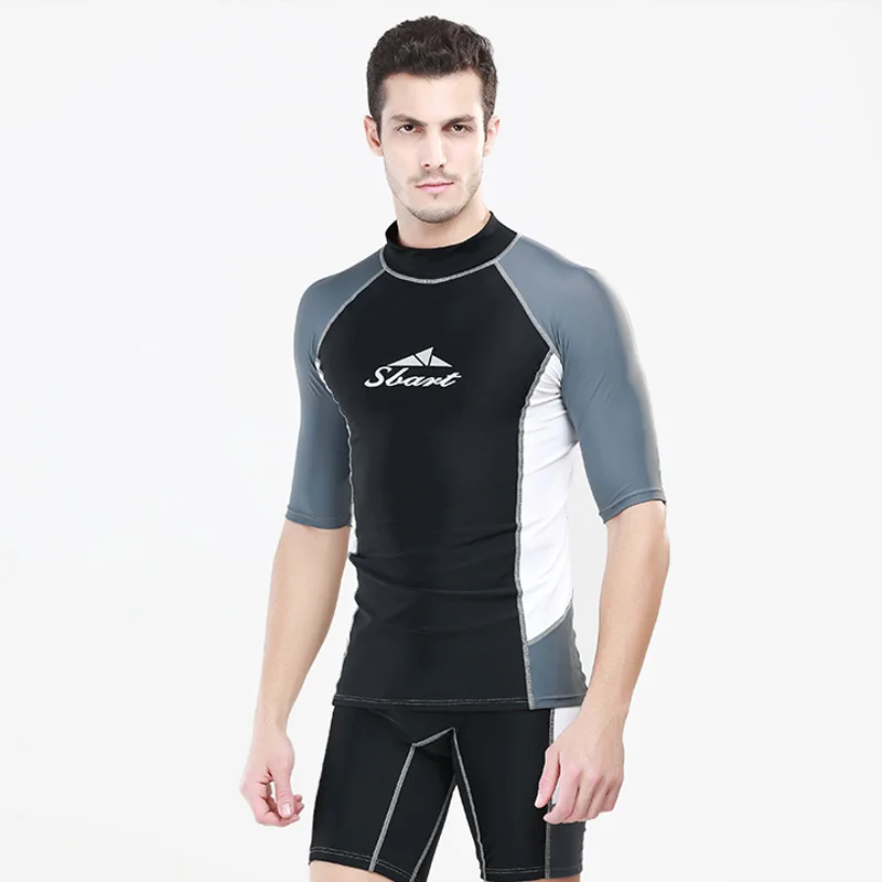 men's swim shirt