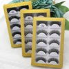 Wholesale Private Label False Eyelashes cases custom 5 pairs lash box Custom Packaging Boxes