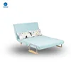 folding bed chair wholesale futon foldable sofa with bed function adjustable backrest sofa
