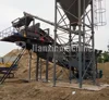 Yhzs50 Small Scale Mobile Complete Portable Cement Concrete Batching Plant
