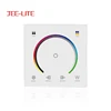 wall mounted white color led touch panel dimmer controller