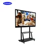 86inch led 4k touch screen monitor interactive flat panel all in one pc for classroom