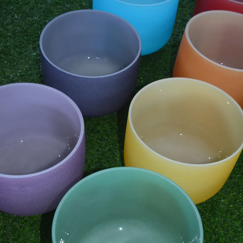 Hf Wholesale Original Alchemy Crystal Singing Bowls For Musical Use
