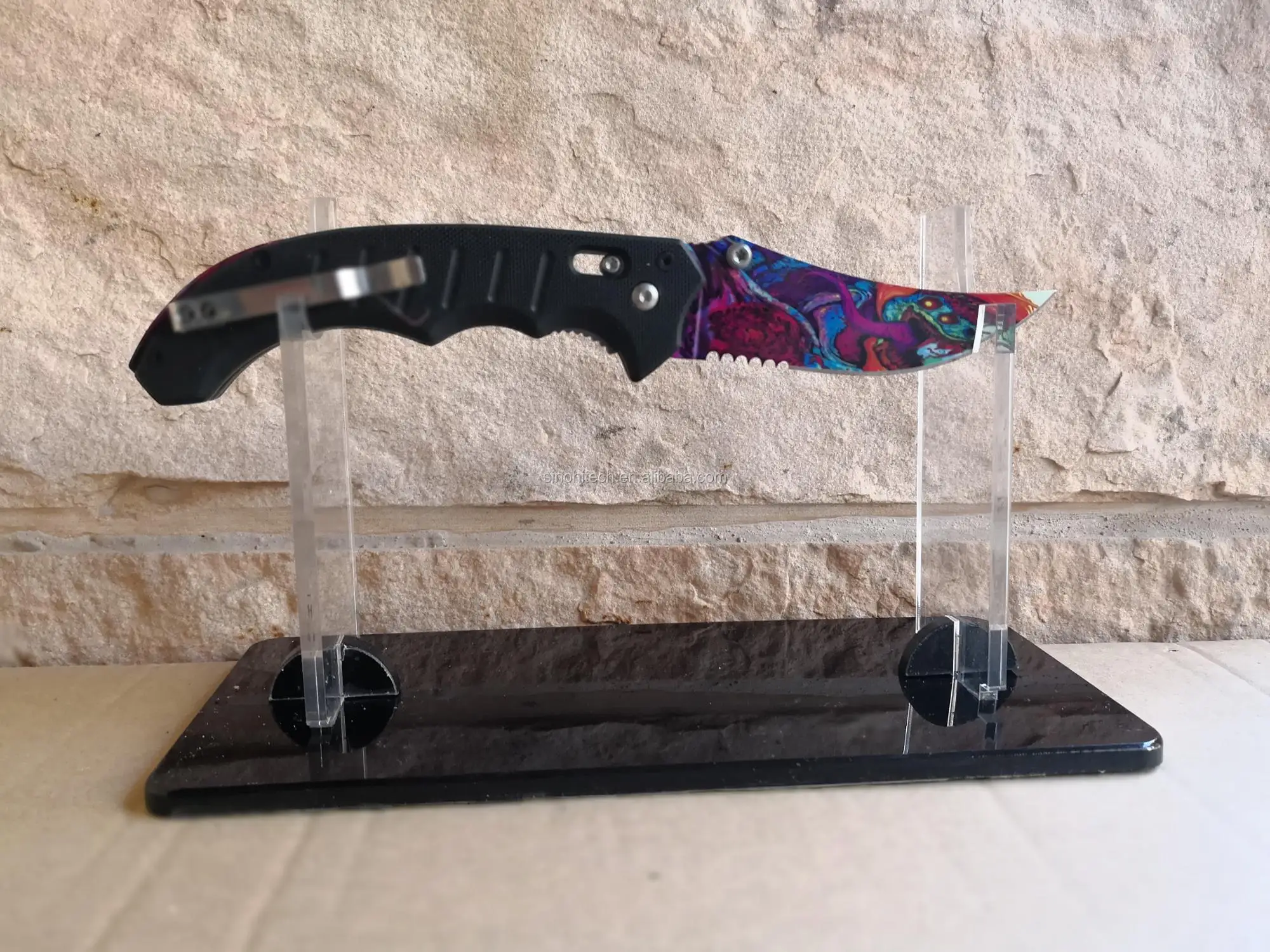 すべてのcs Goゲームナイフ バタフライハンツマンkarambit Flip Falchionm9ナイフ用のユニバーサルディスプレイスタンド Buy Cs行くゲームナイフスタンド Csgoナイフディスプレイ 蝶トレーナーディスプレイ Product On Alibaba Com