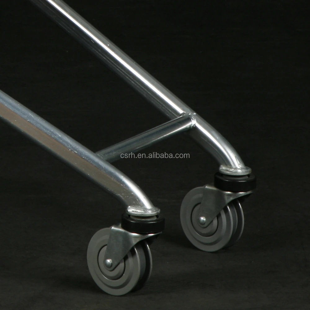 High Quality Bilateralpiece Tpu Casters Supplier 5'' Double Elevator
