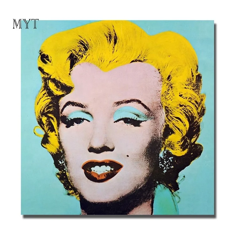 MYT 100% Handpainted Fashion Marilyn Monroe Sexy Pictures Oil Painting