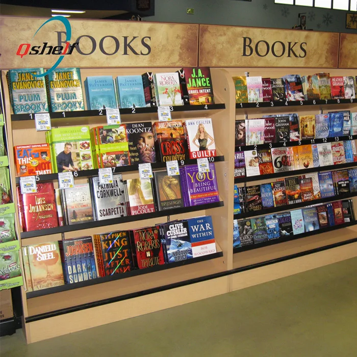 Book Store Shelving Display Shelving/boutique Shelving