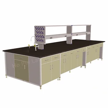 School Physics Laboratory Furniture Work Table Bench - Buy Chemical ...
