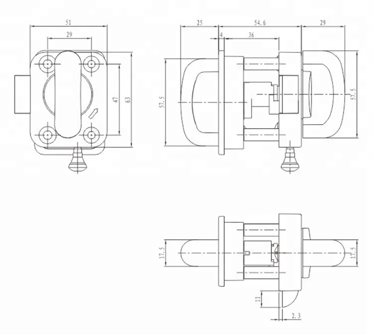 Precision Panel Latch