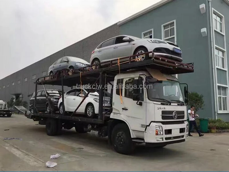 Emergency Car Carrier slide bed rescue truck 10 ton flatbed tow truck Customized one drive three four car