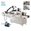 Hot multi function automatic snacks food plastic bag flow pillow packing machine